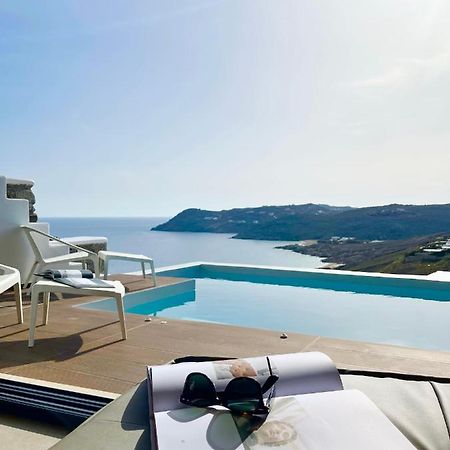 Luxury House With Private Pool At Elia Beach Mykonos Town Bagian luar foto