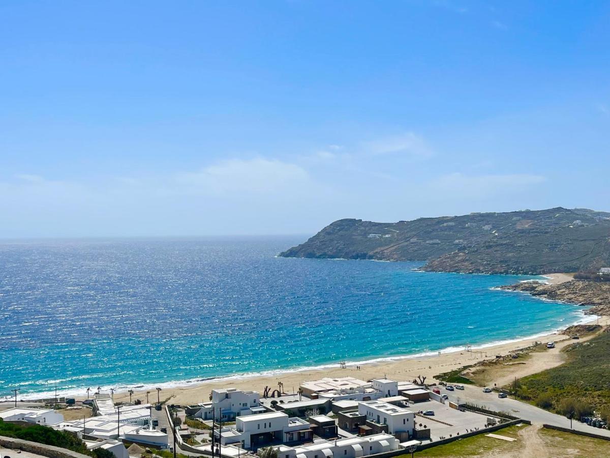 Luxury House With Private Pool At Elia Beach Mykonos Town Bagian luar foto