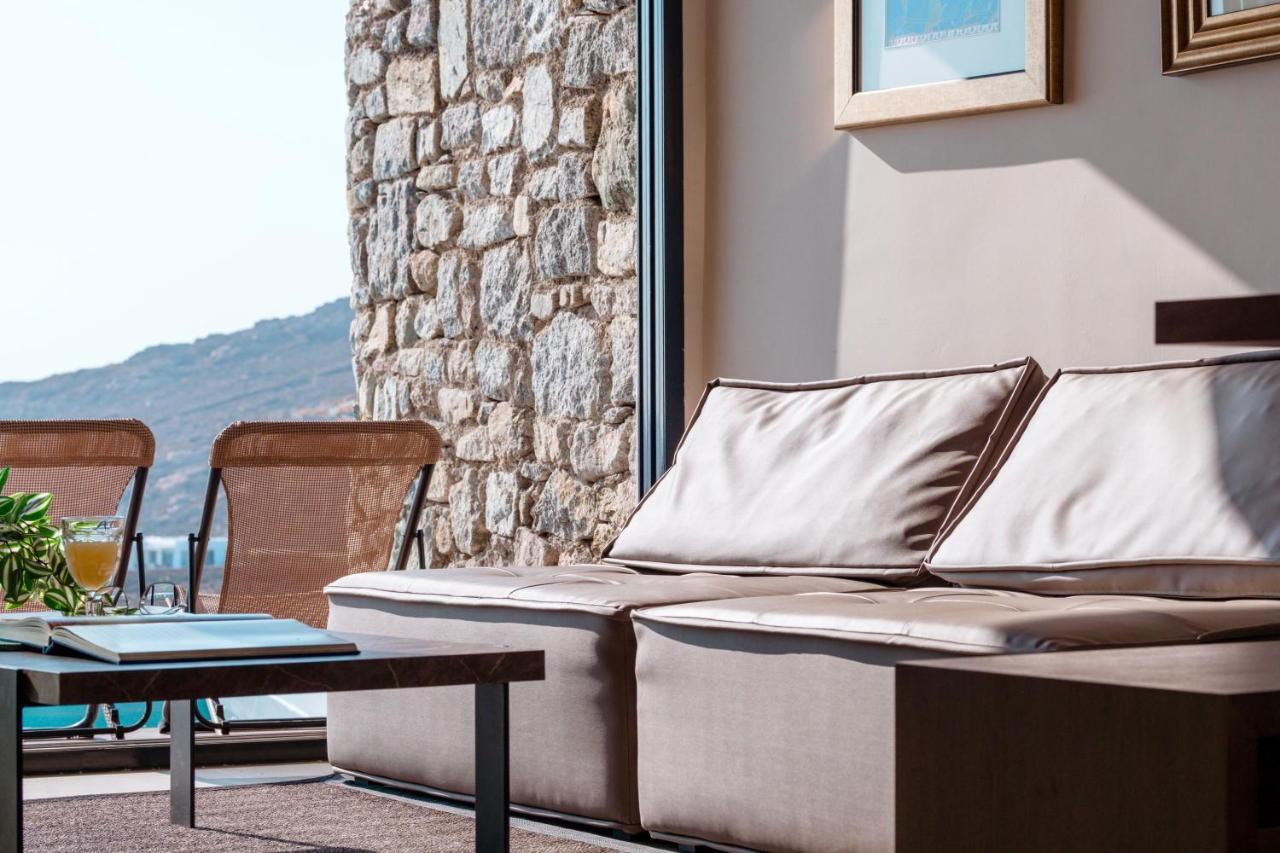 Luxury House With Private Pool At Elia Beach Mykonos Town Bagian luar foto