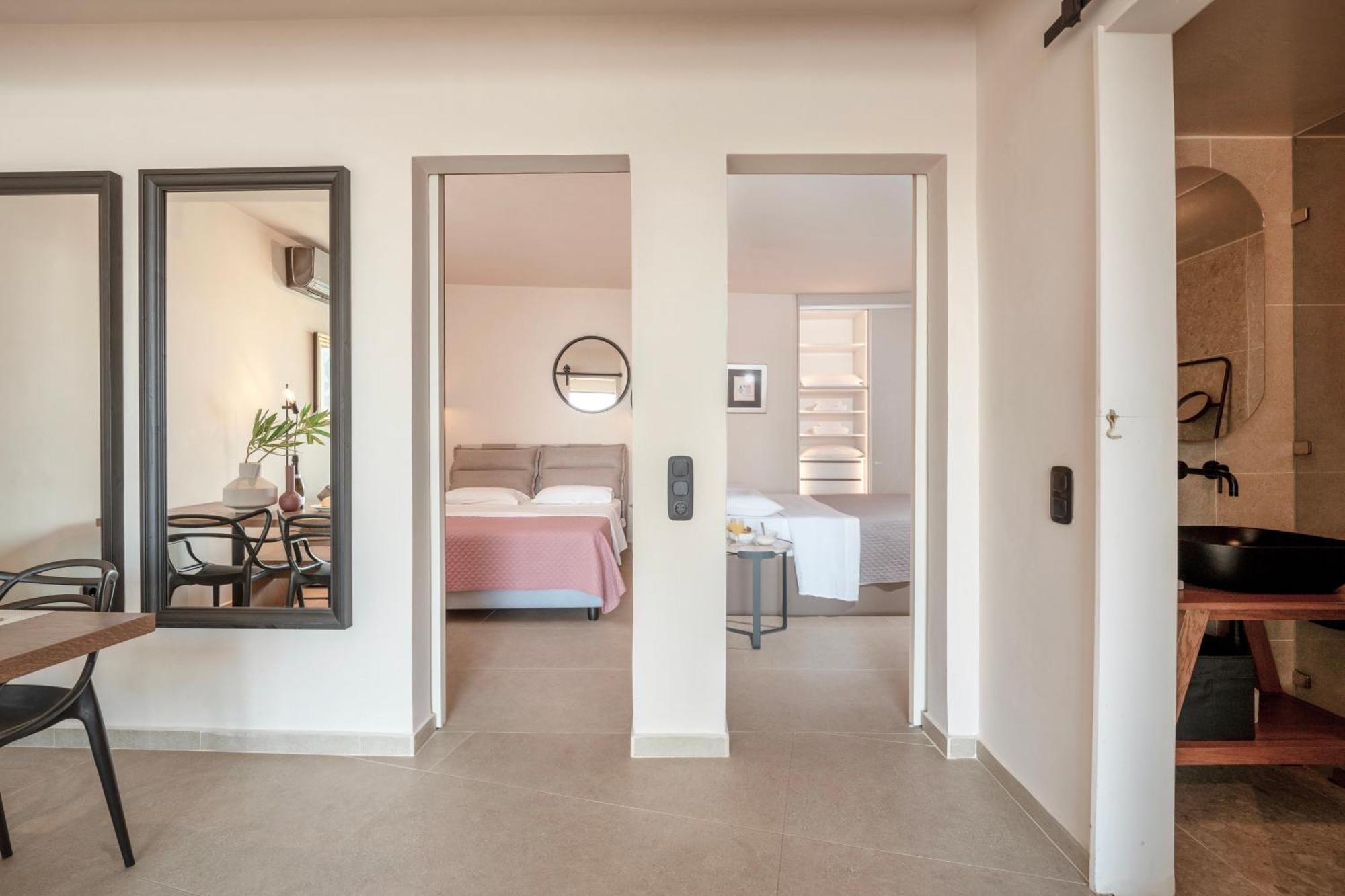 Luxury House With Private Pool At Elia Beach Mykonos Town Bagian luar foto
