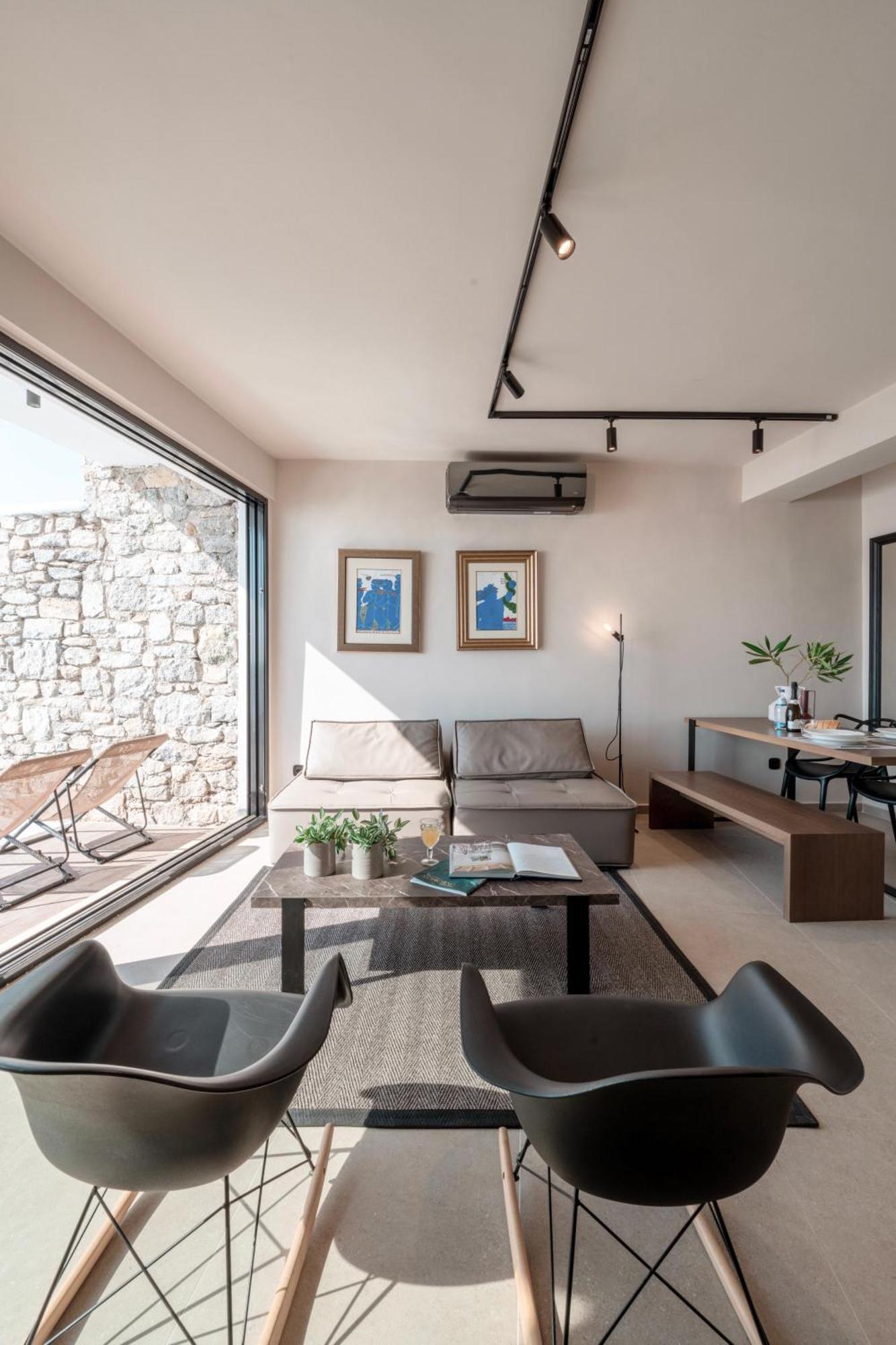 Luxury House With Private Pool At Elia Beach Mykonos Town Bagian luar foto
